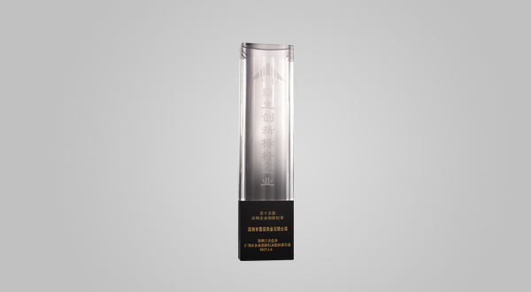 2017年1月第15屆深圳企業創新紀錄自主創新標桿企業（獎杯）